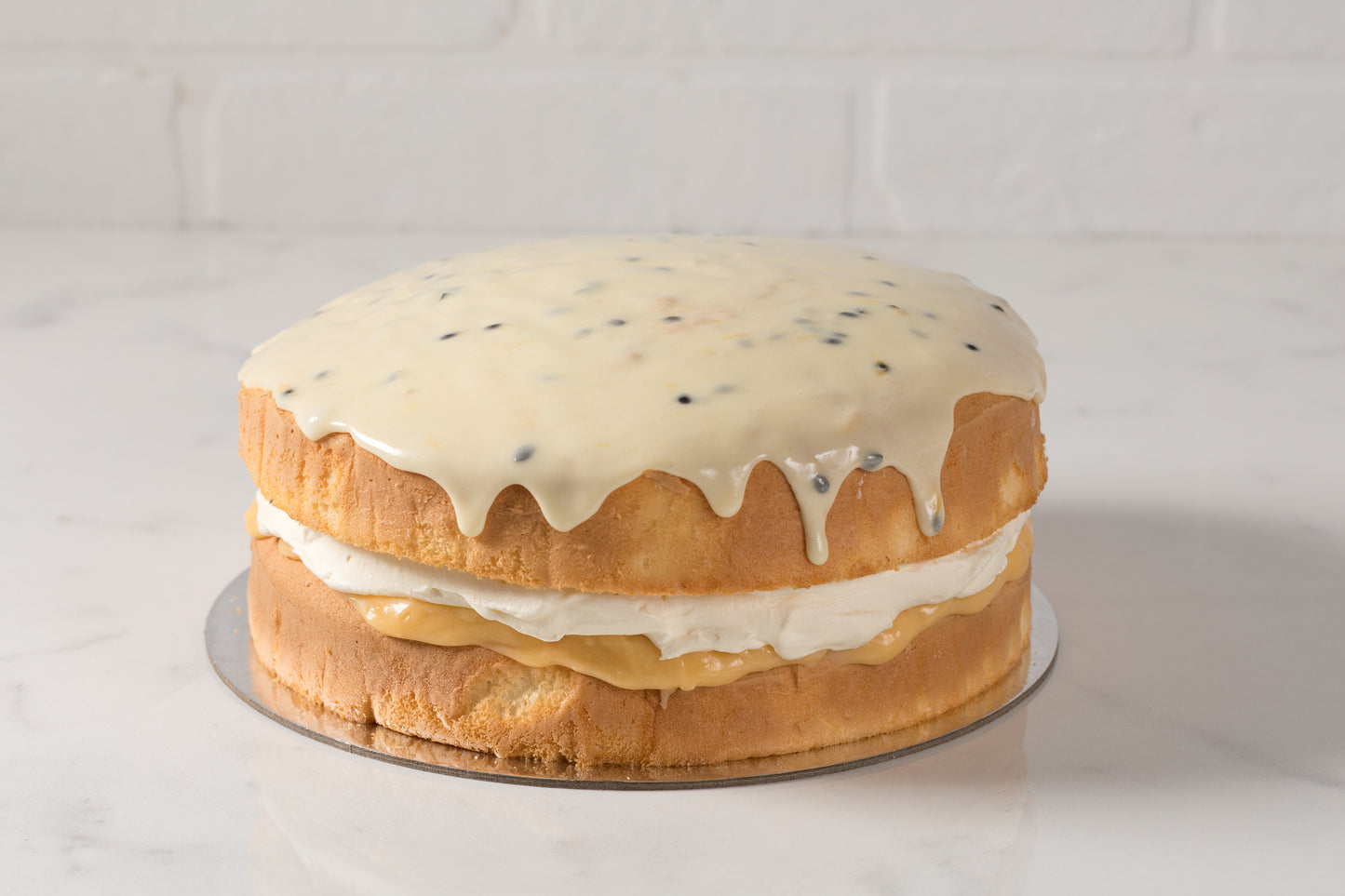 
                  
                    Coming Soon - Classic Sponge with Passionfruit & Fresh Cream
                  
                