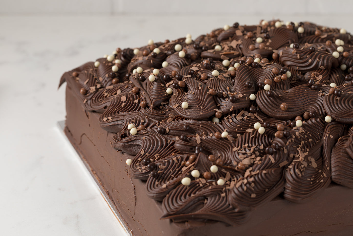 
                  
                    12 inch Square Double Chocolate with Chocolate Ganache
                  
                