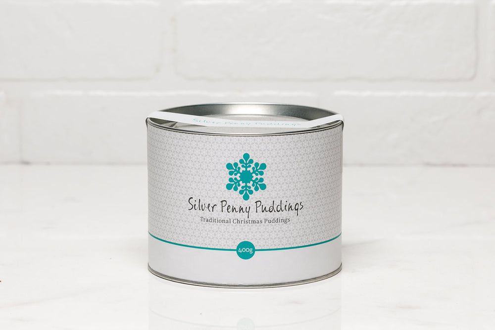 SALE - Silver Penny Christmas Puddings 900gms