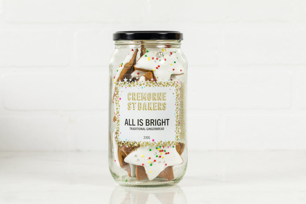 All Is Bright Gingerbread Stars