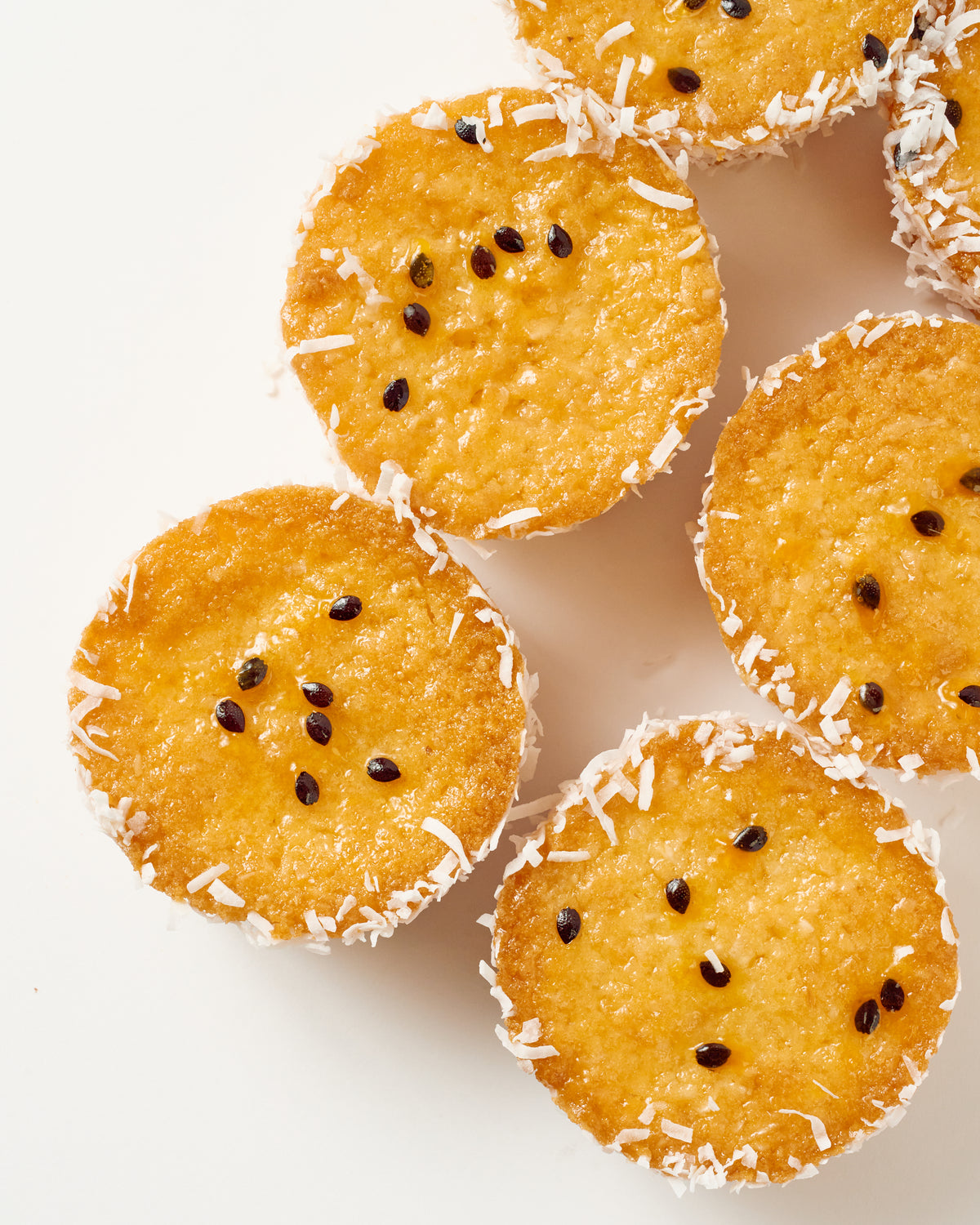 
                  
                    Coconut Passionfruit Polenta Cake (Wheat free)
                  
                