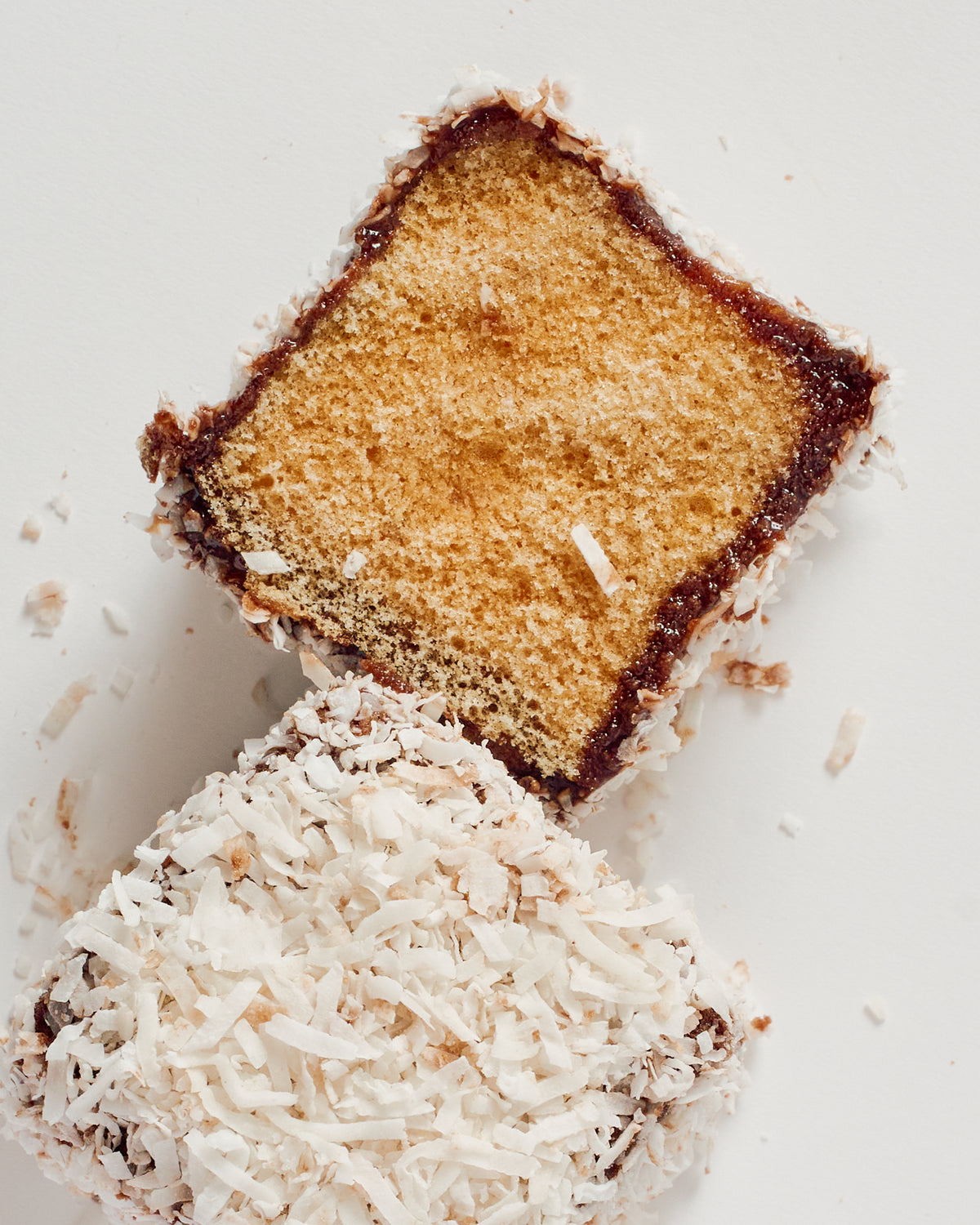 
                  
                    Chocolate & Jam Lamington
                  
                