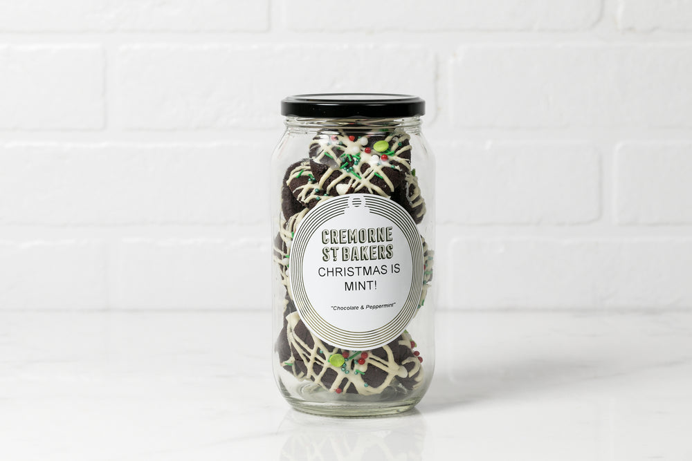 'Christmas Is Mint' Chocolate Mint Cookie Jar