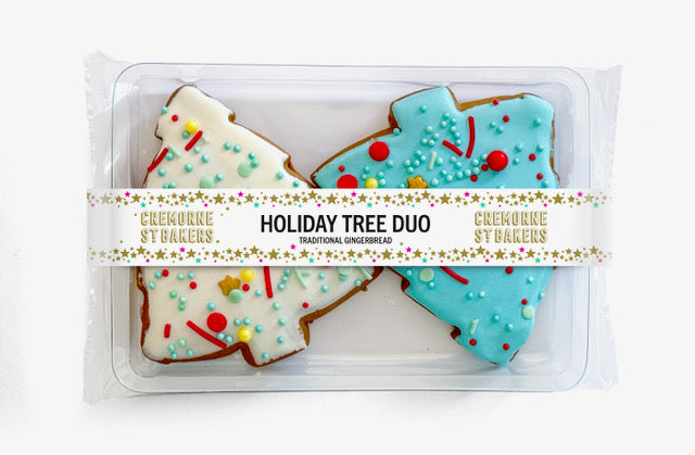 Holiday Tree Duo Gingerbread