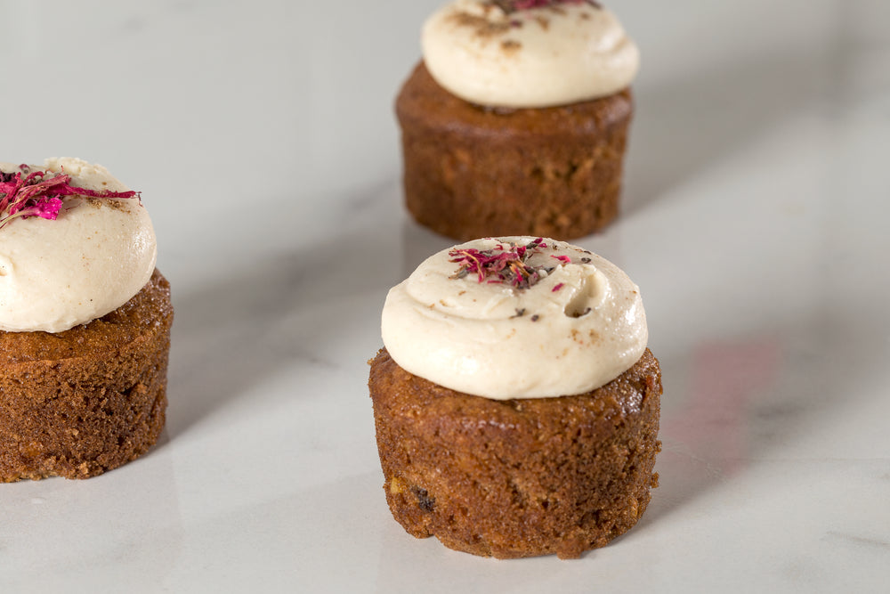 Chai Spiced Carrot Cakes