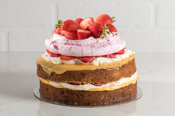 Berry Lemon Layer Cake with 8 inch