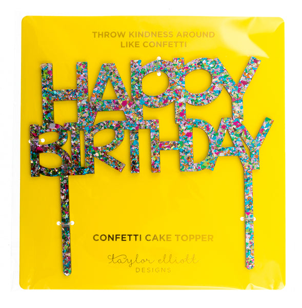 Happy Birthday - Confetti