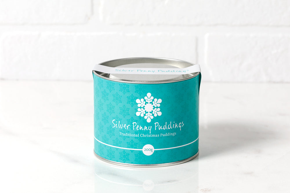 Silver Penny Christmas Puddings Traditional /Gluten free 200gms 2 Serve