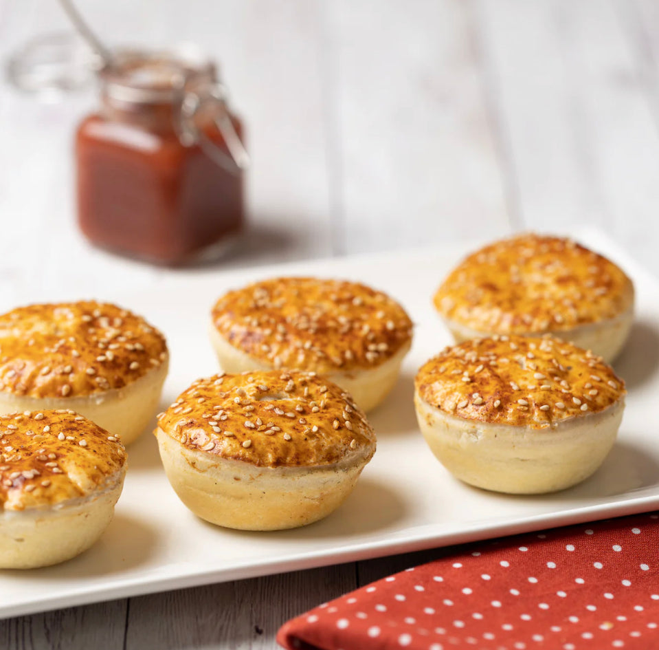 Party Beef & Red Wine Pies