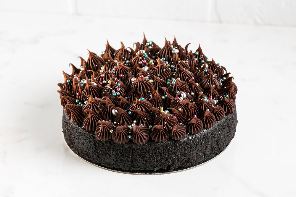 Chocolate Whisky Cake with Dark Chocolate Ganache