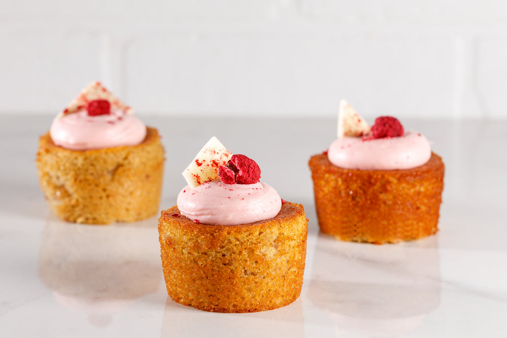 Raspberry & Pear Tea Cake (Wheat free)